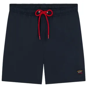 Paul & Shark Logo Swim Shorts - Navy