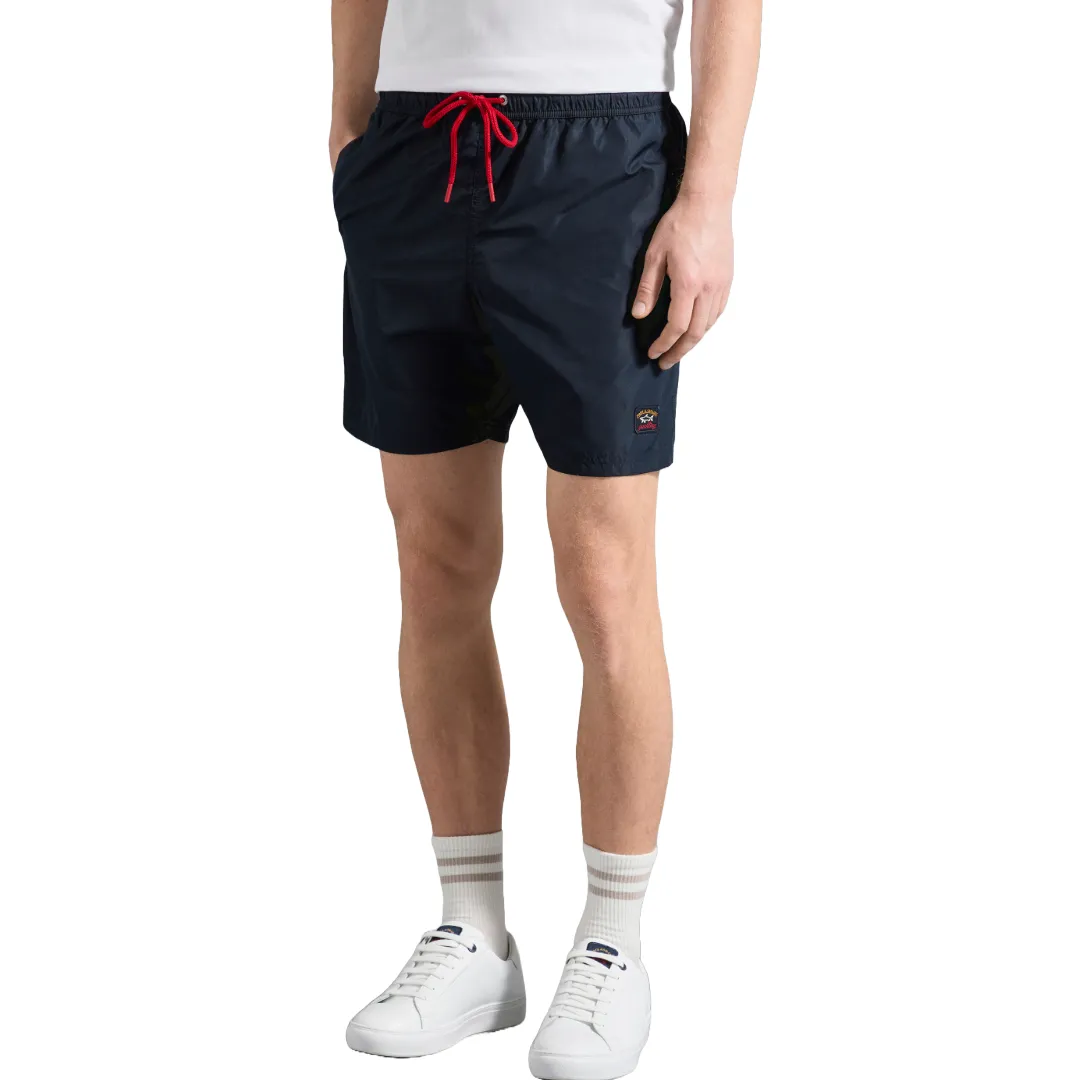 Paul & Shark Logo Swim Shorts - Navy