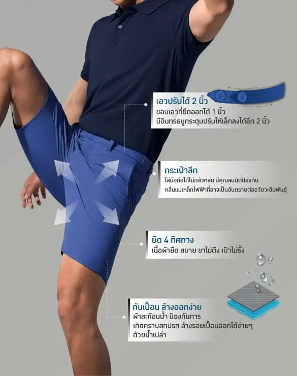Perfect Chino™  Shorts - Blue