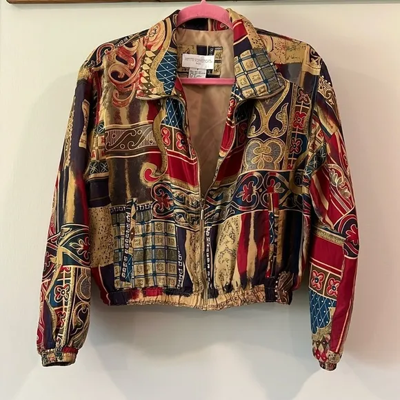 Petite Sophisticate - petite, see measurements, silk jacket