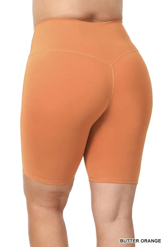 Plus Athletic High Rise Shorts