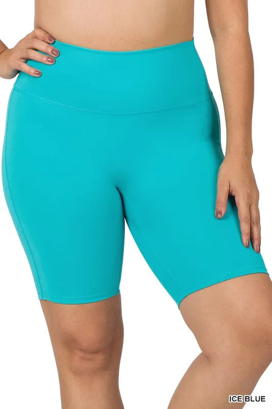 Plus Athletic High Rise Shorts