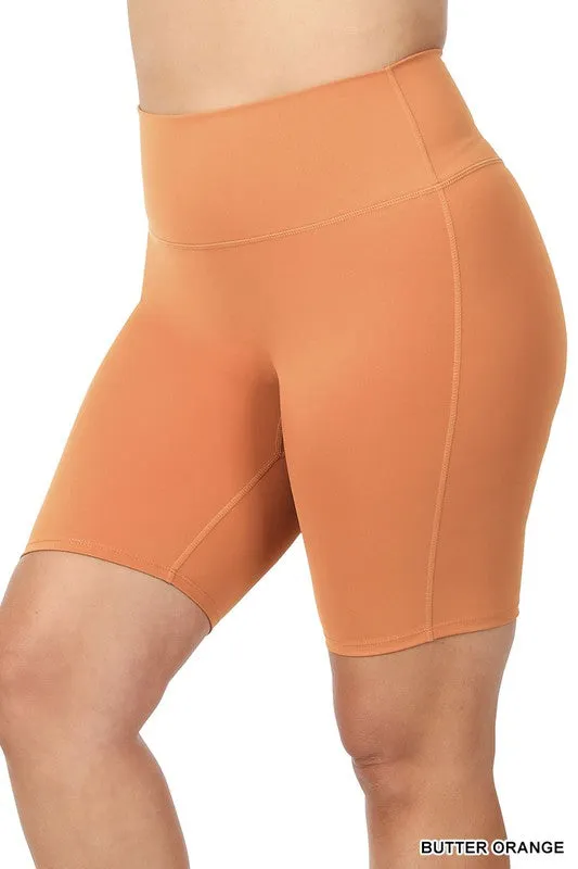 Plus Athletic High Rise Shorts