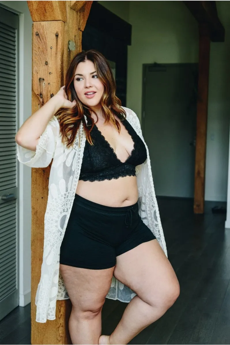 Plus Halter Top Bralette - 3 colors