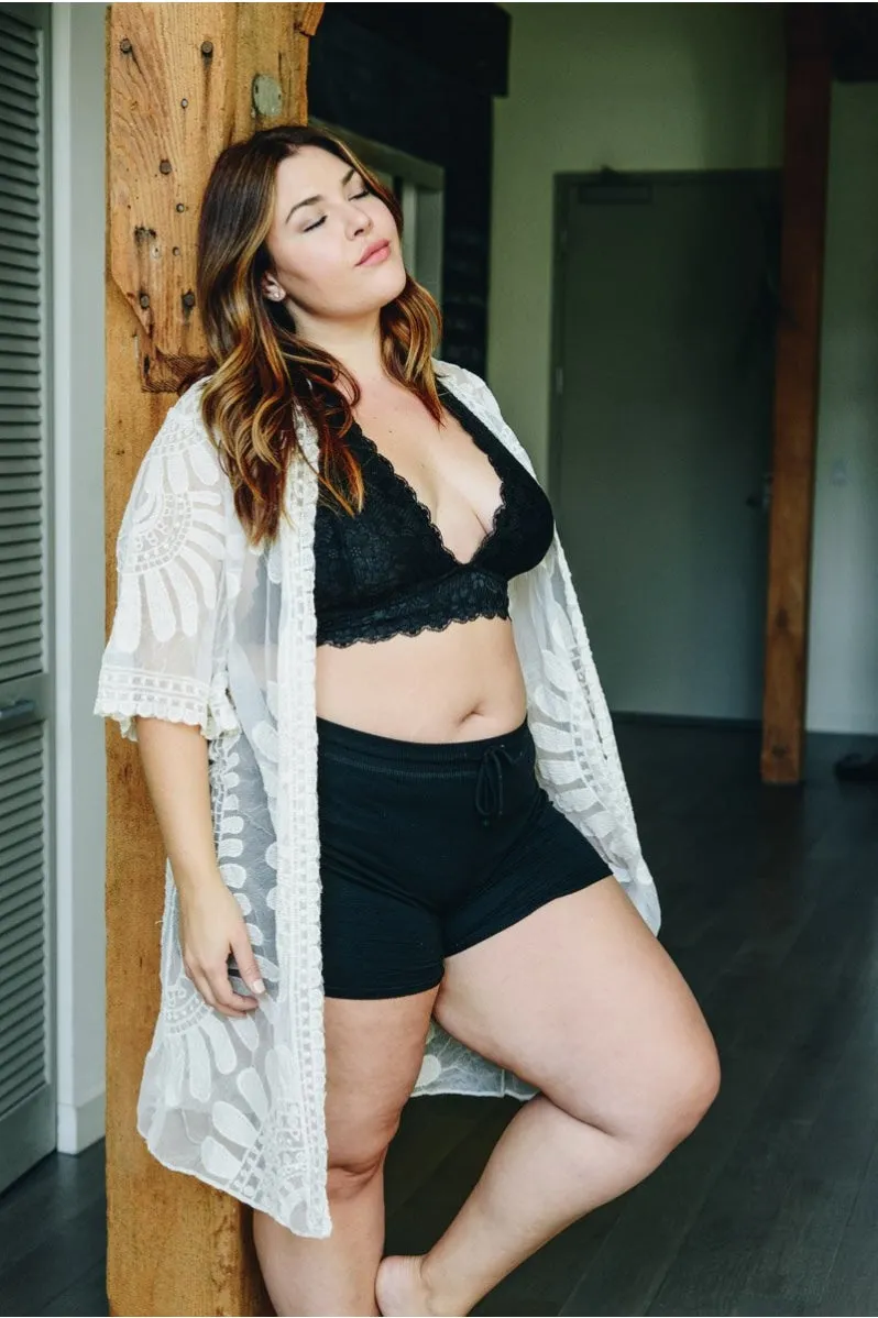 Plus Halter Top Bralette - 3 colors