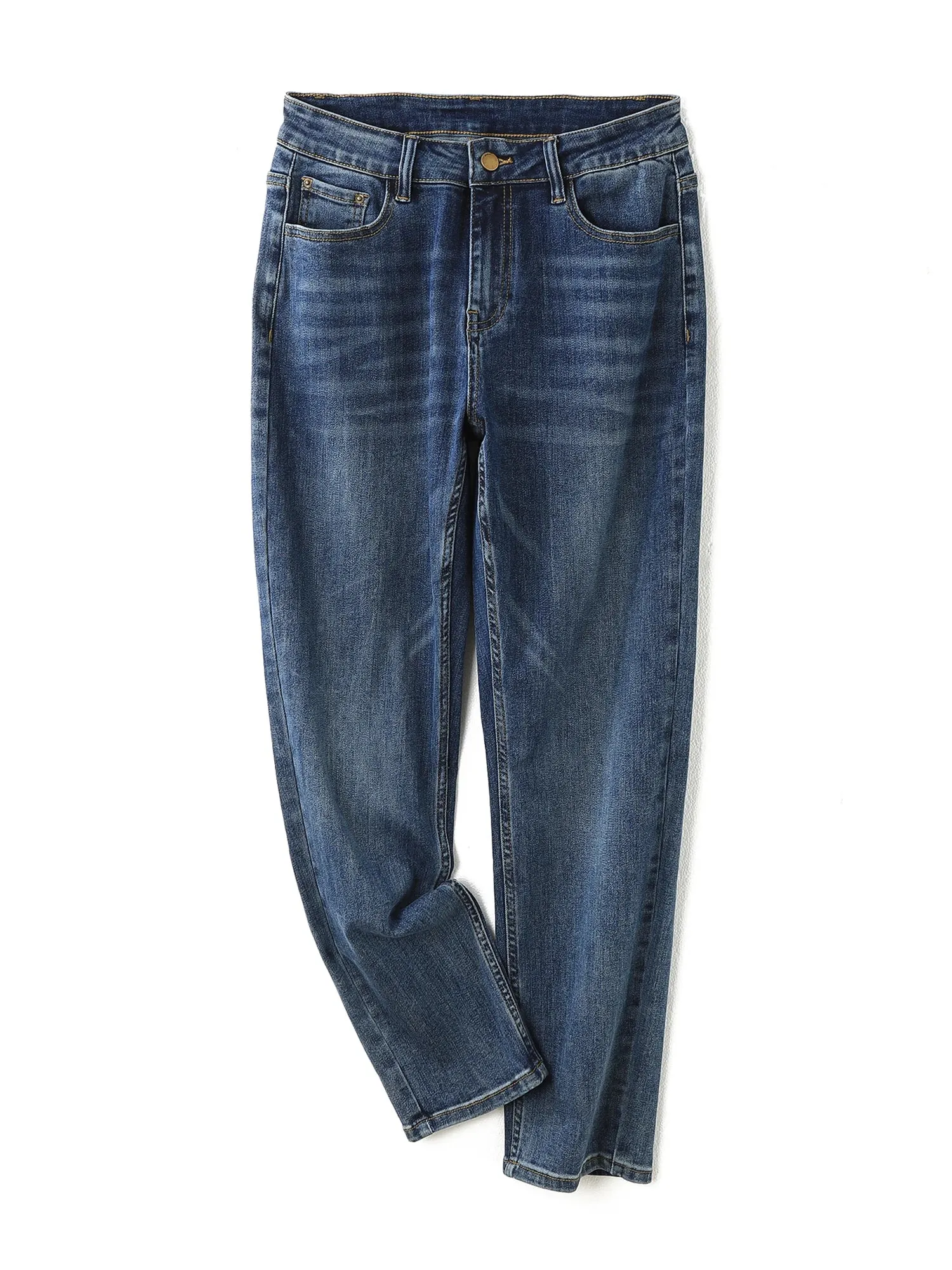 Plus Size BoyFriend Jeans 6XL Fashion Straight