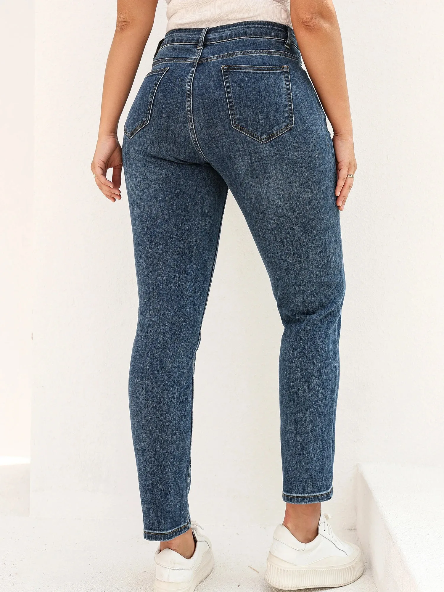 Plus Size BoyFriend Jeans 6XL Fashion Straight