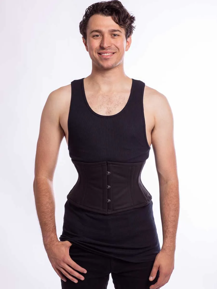 Plus Size Cotton Modern Curve Waspie Underbust Corset : CS-301
