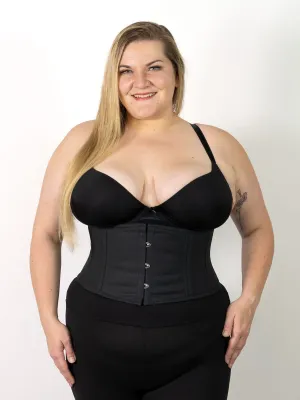 Plus Size Cotton Modern Curve Waspie Underbust Corset : CS-301