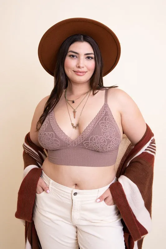 Plus Size Waistband Loop Lace Brami