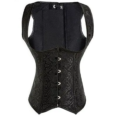 Plus Size/Curvy The Real Deal Punk Steel Boned Corset with Sexy Lace up Back