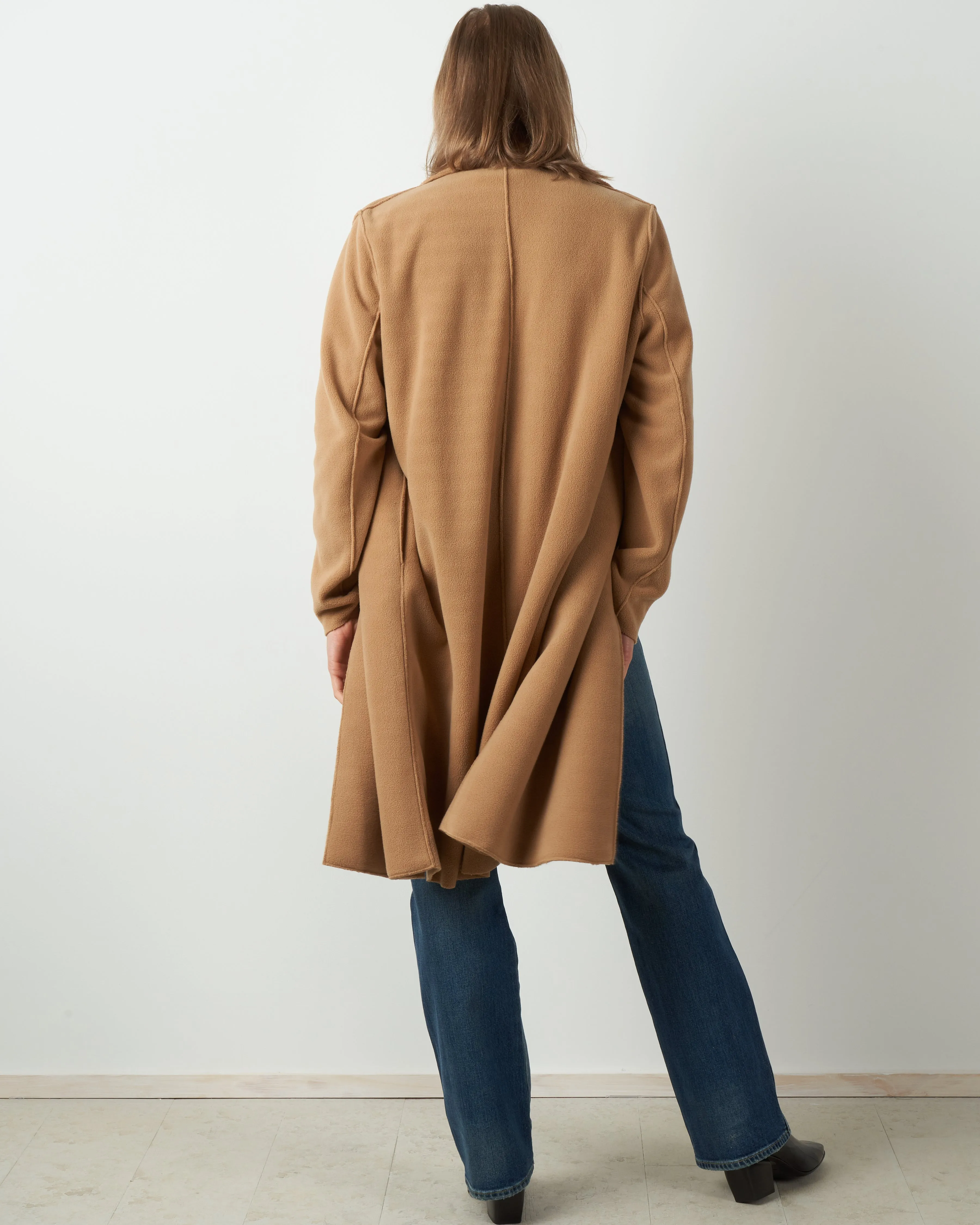 polaire overcoat - tan