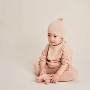 Pompom Hat - Peach
