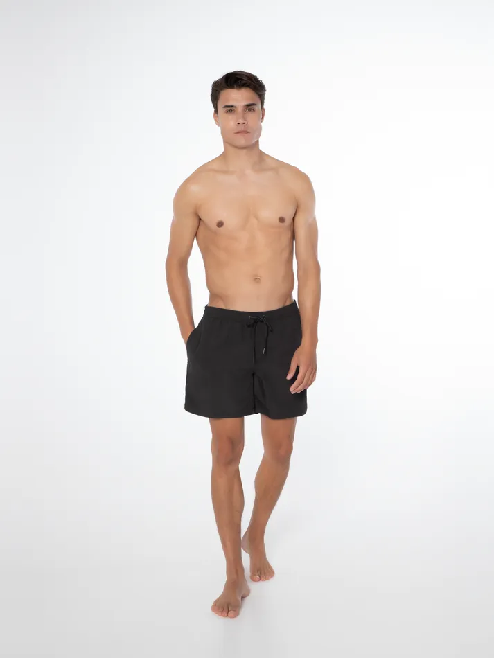 Protest Mens FASTER Beach Shorts - True Black