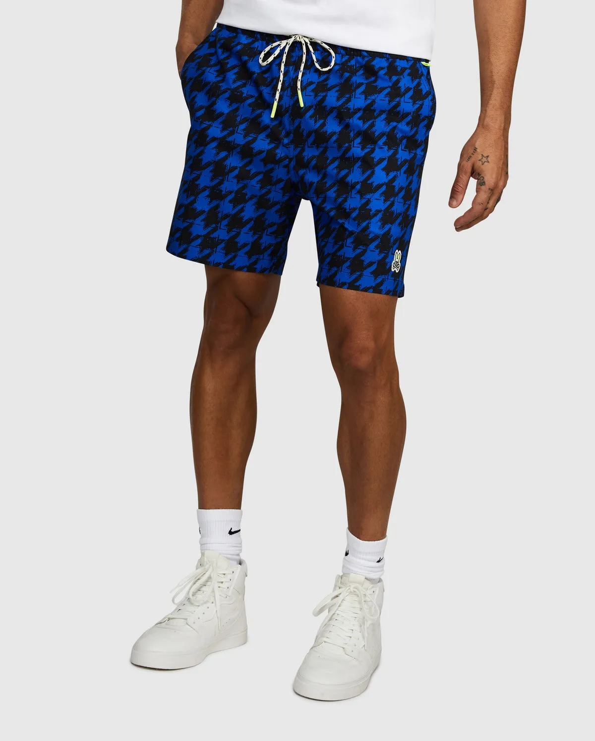 Psycho Bunny Mens Allee Swim Trunks - Celestial Blue
