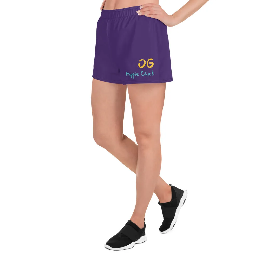 Purple Women’s Athletic Shorts