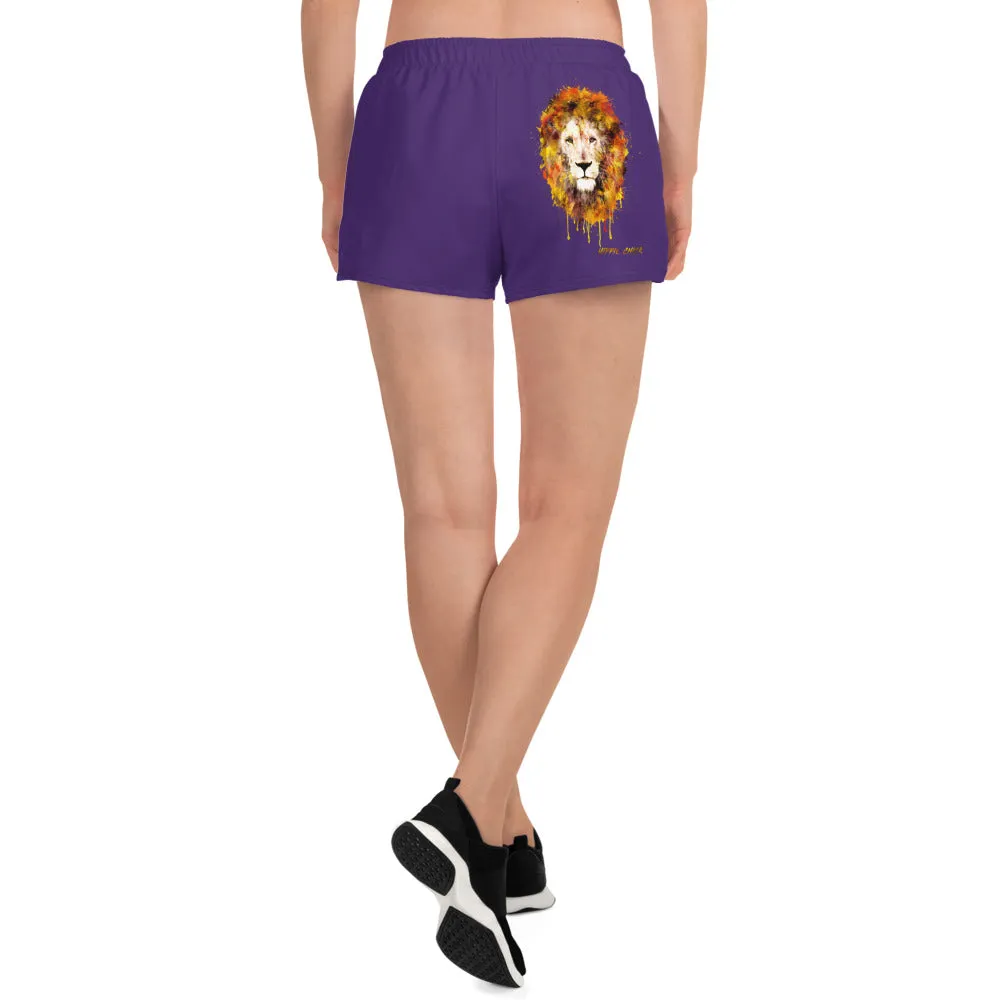 Purple Women’s Athletic Shorts
