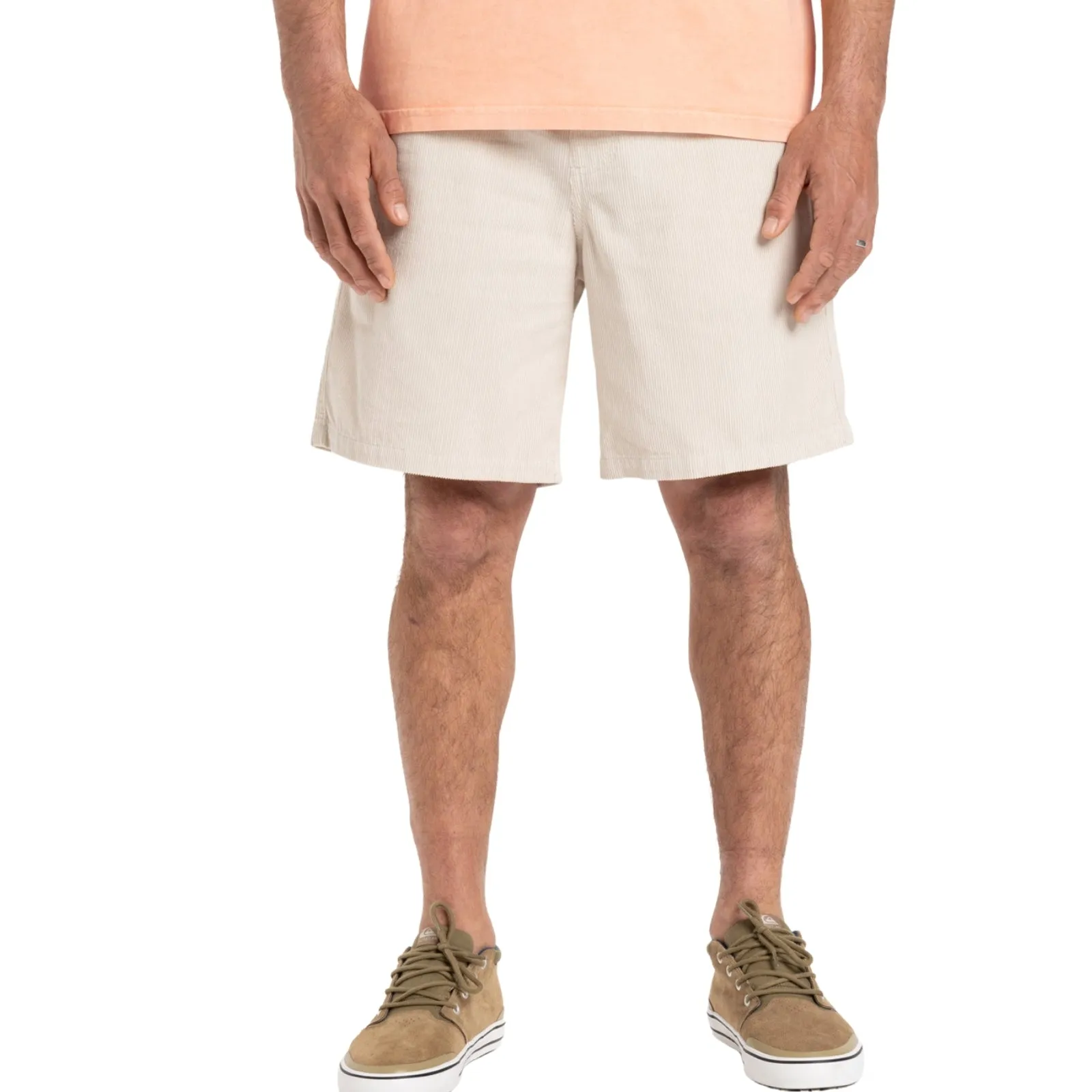 Quiksilver Mens Taxer Cord Chino Shorts