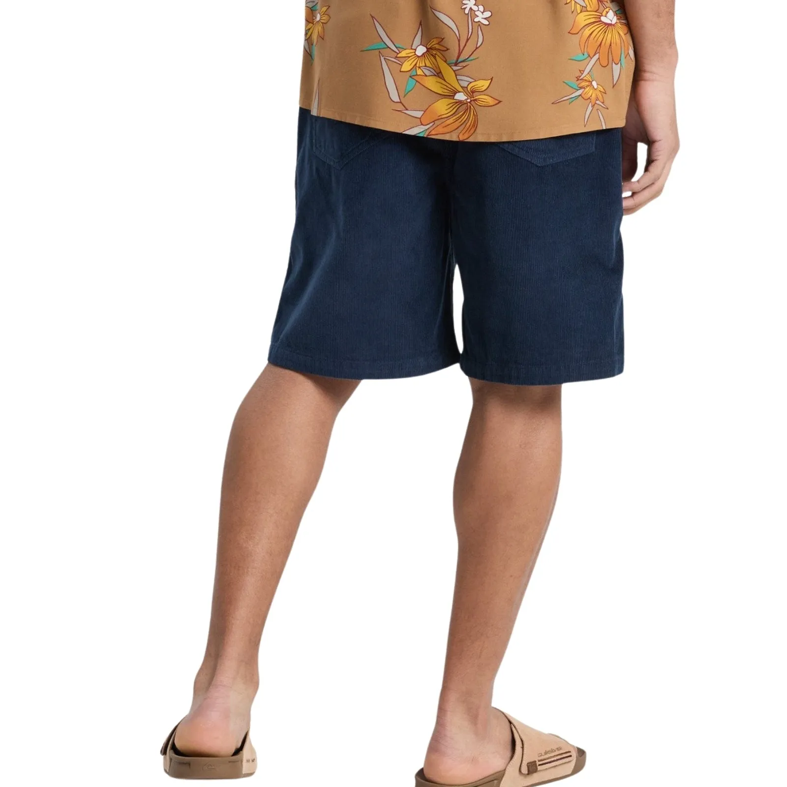 Quiksilver Mens Taxer Cord Chino Shorts