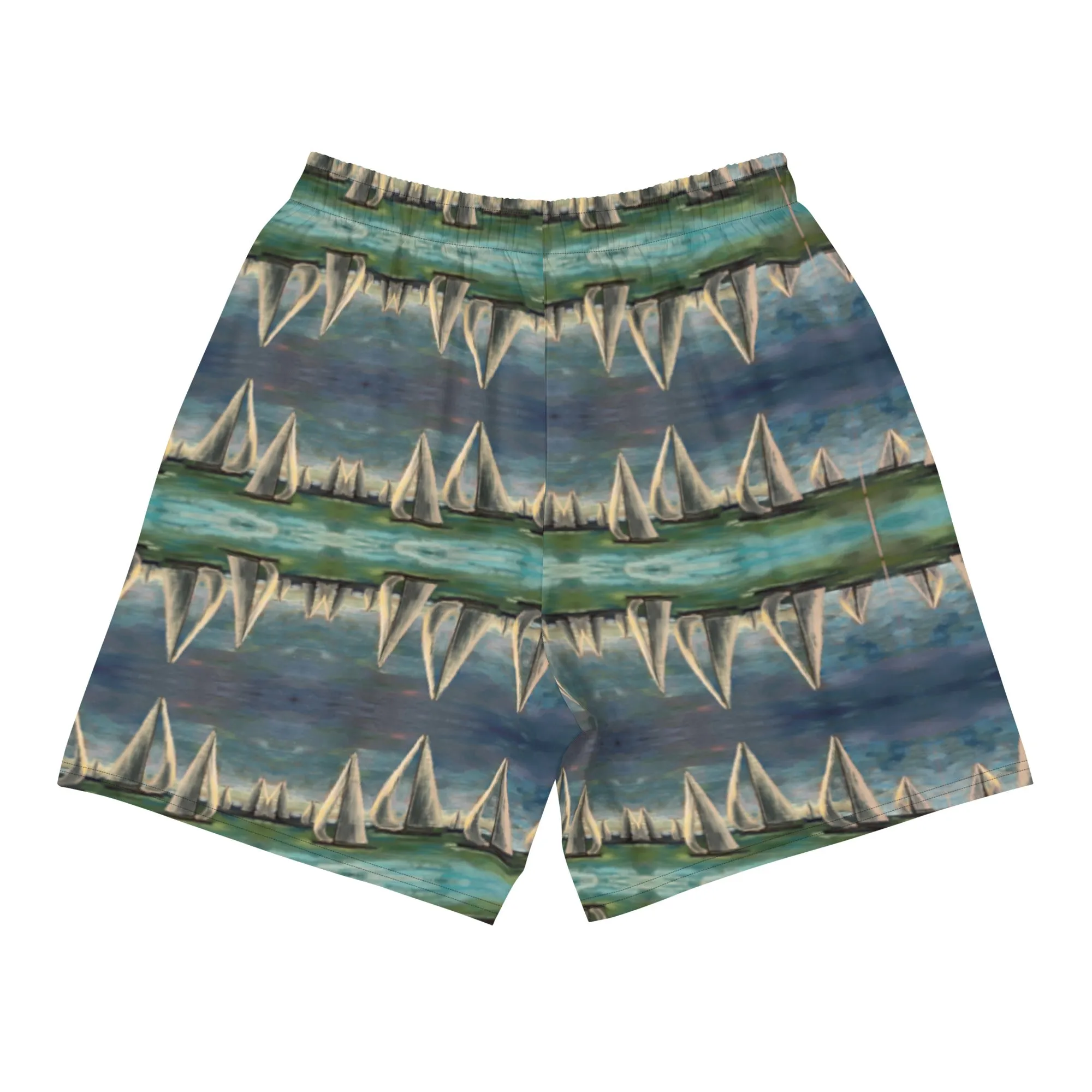 "Black Knights" - Men's Recycled Athletic Shorts