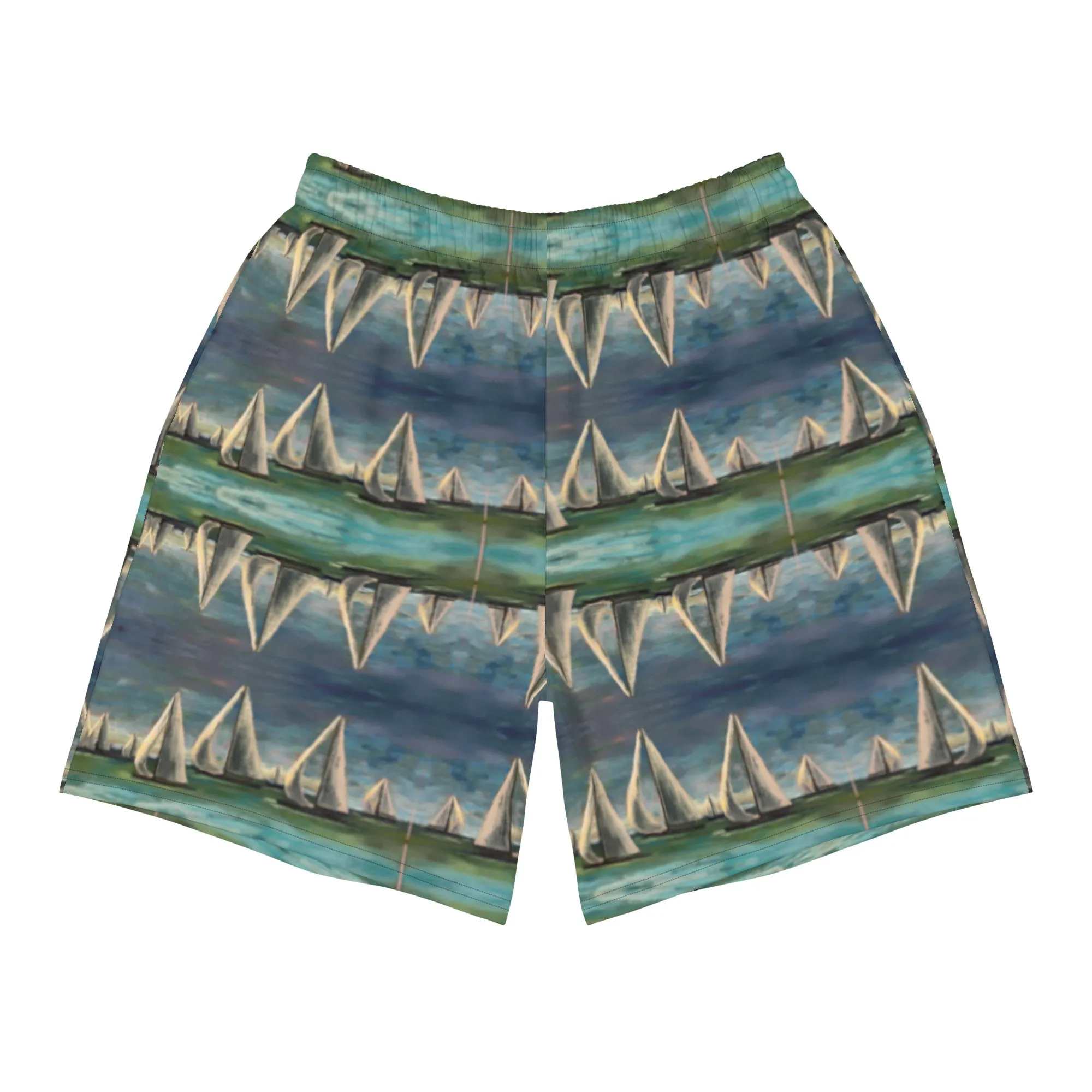 "Black Knights" - Men's Recycled Athletic Shorts