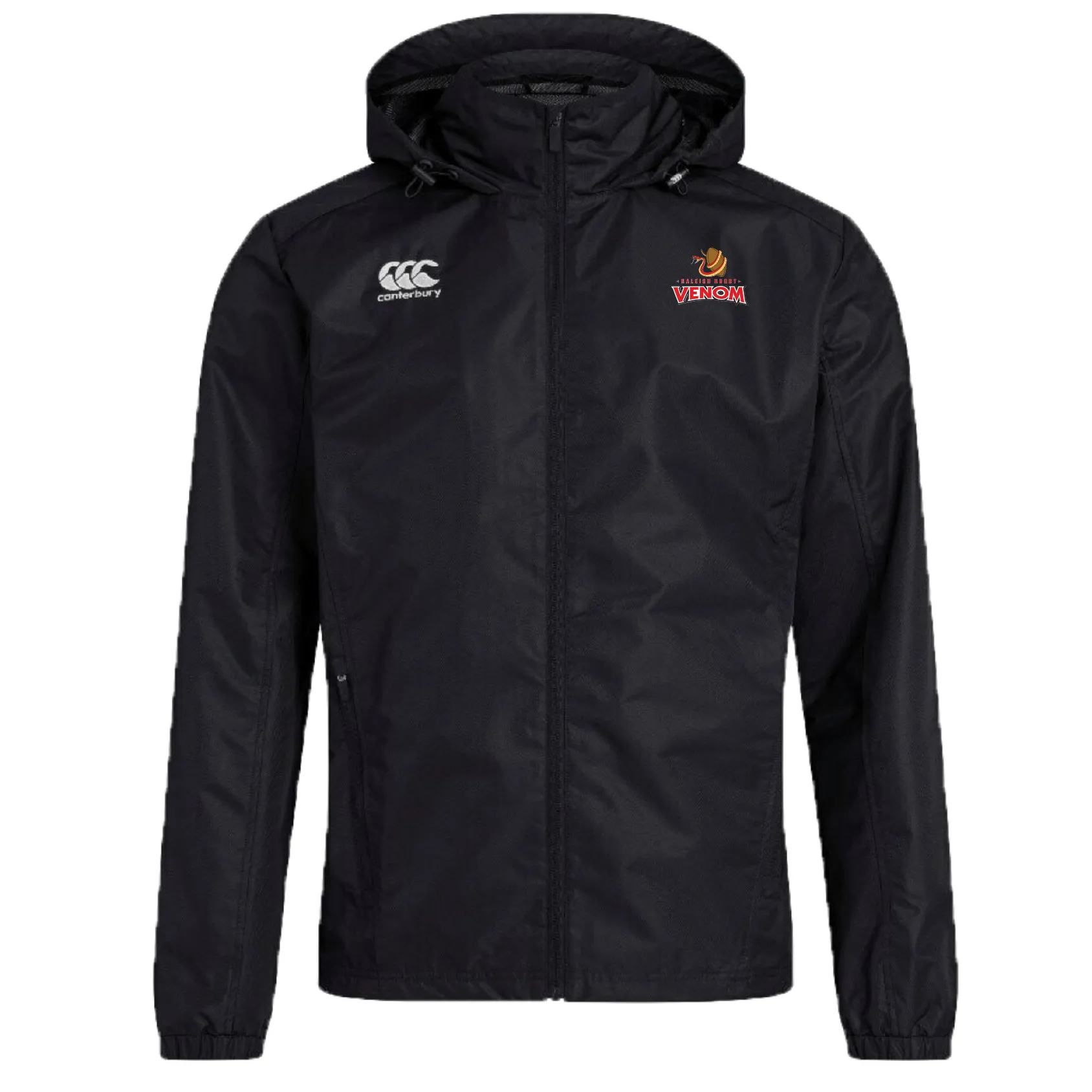 Raleigh Venom Club Vaposhield Full Zip Rain Jacket by Canterbury