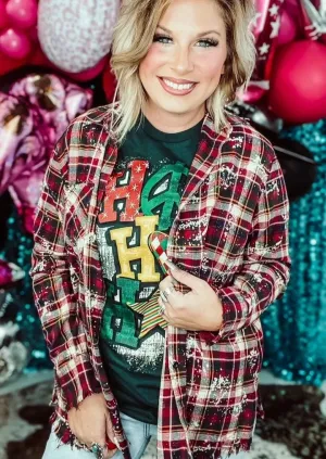 RAW FLANNEL TOP