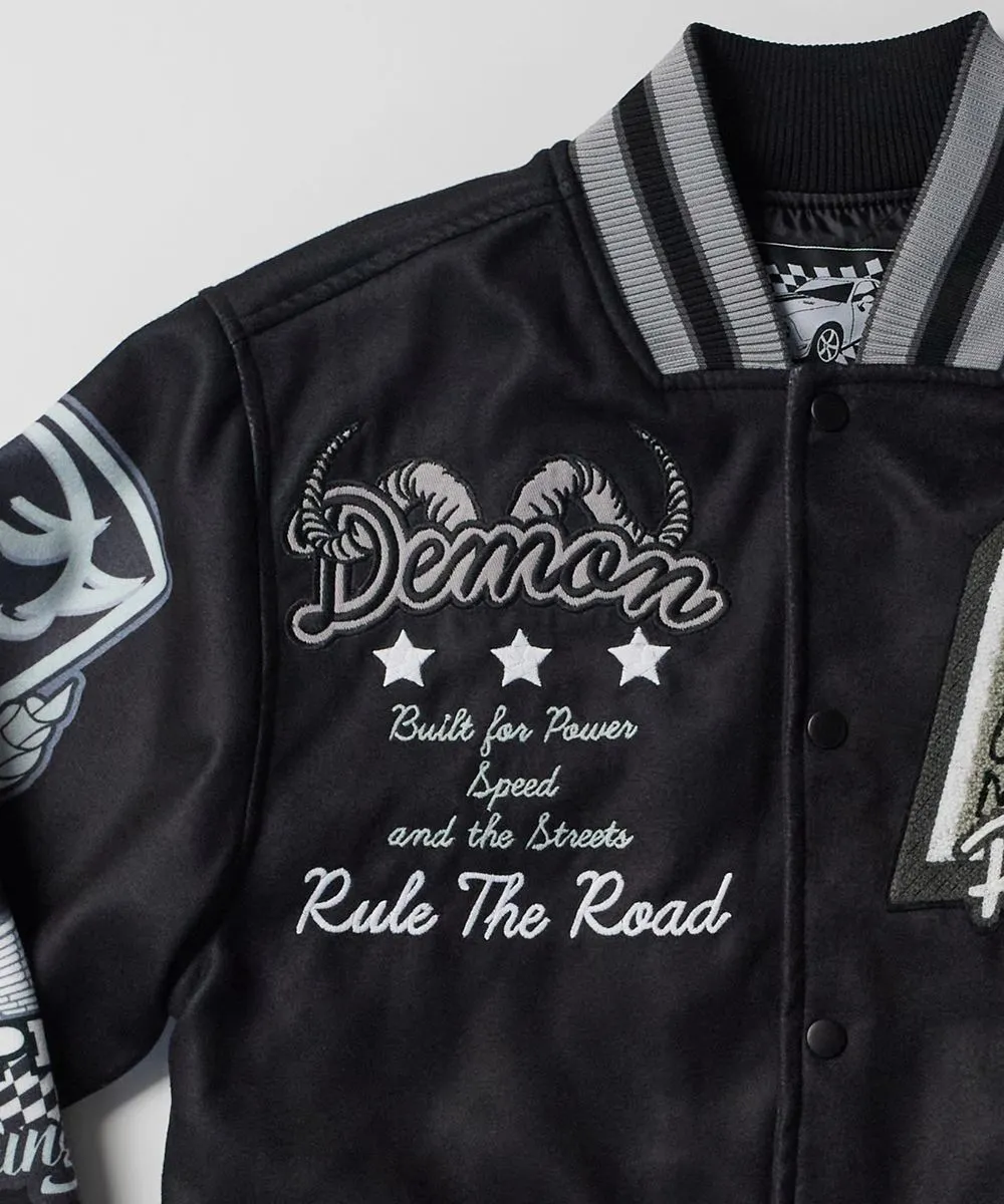 Reason - Dodge Demon Varsity Jacket - Black