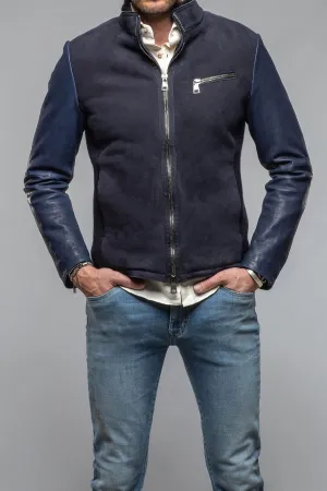 Recontato Shearling Moto Jacket