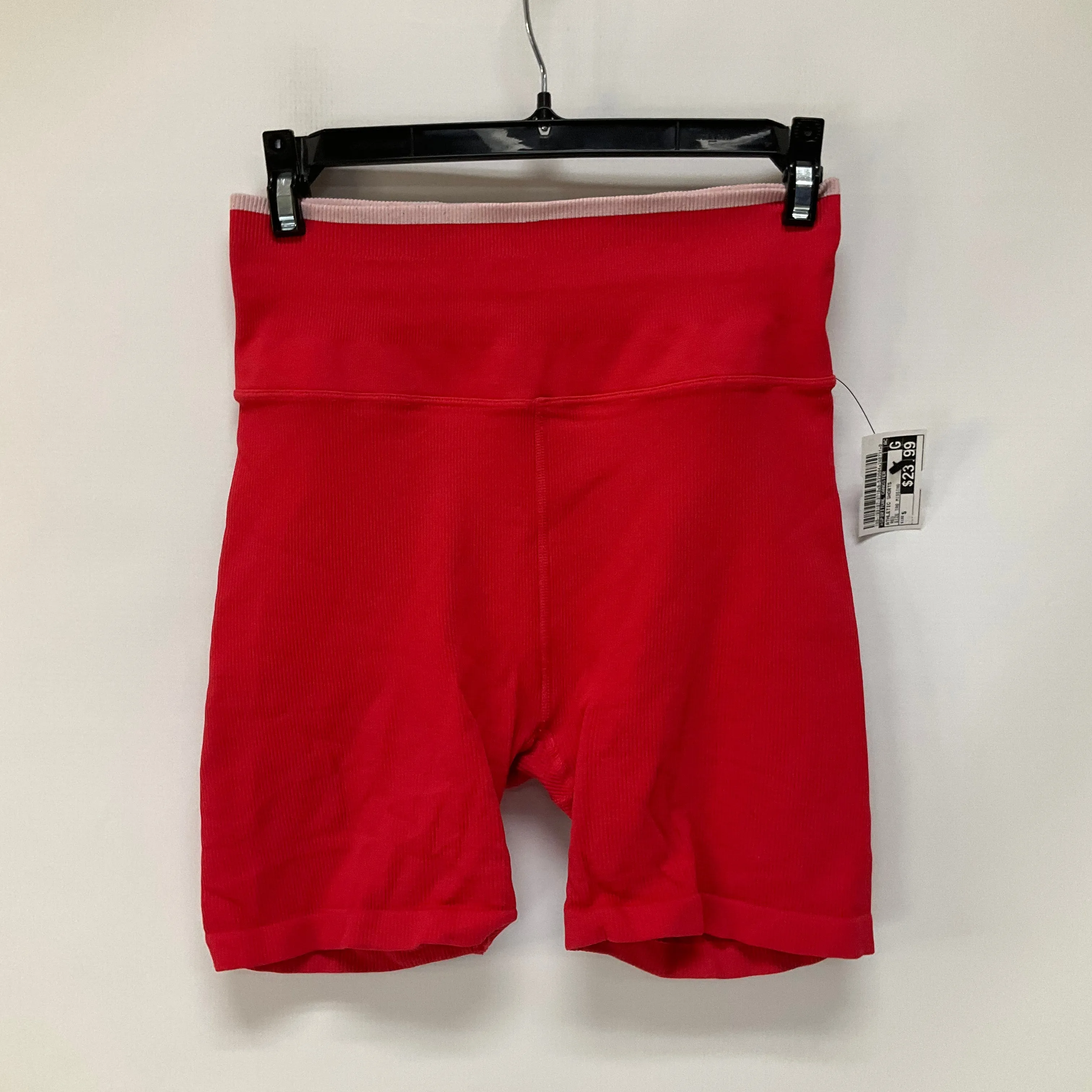 Red Athletic Shorts Spiritual Gangster, Size S