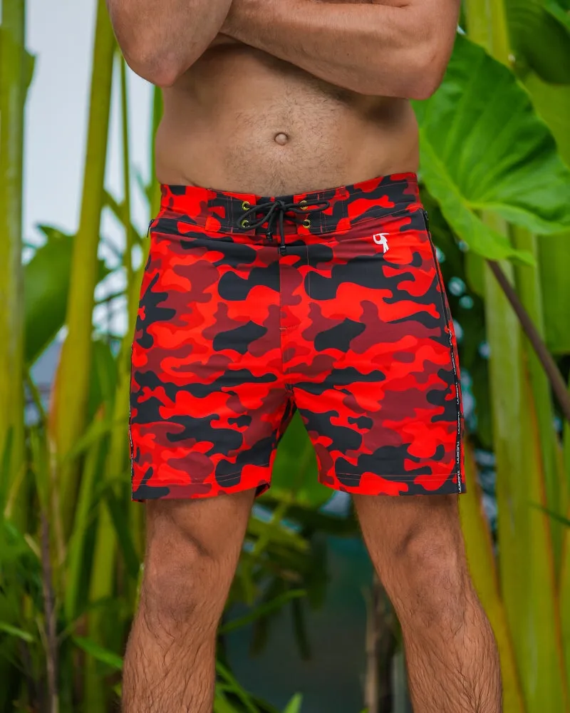 Red Camo - 5"
