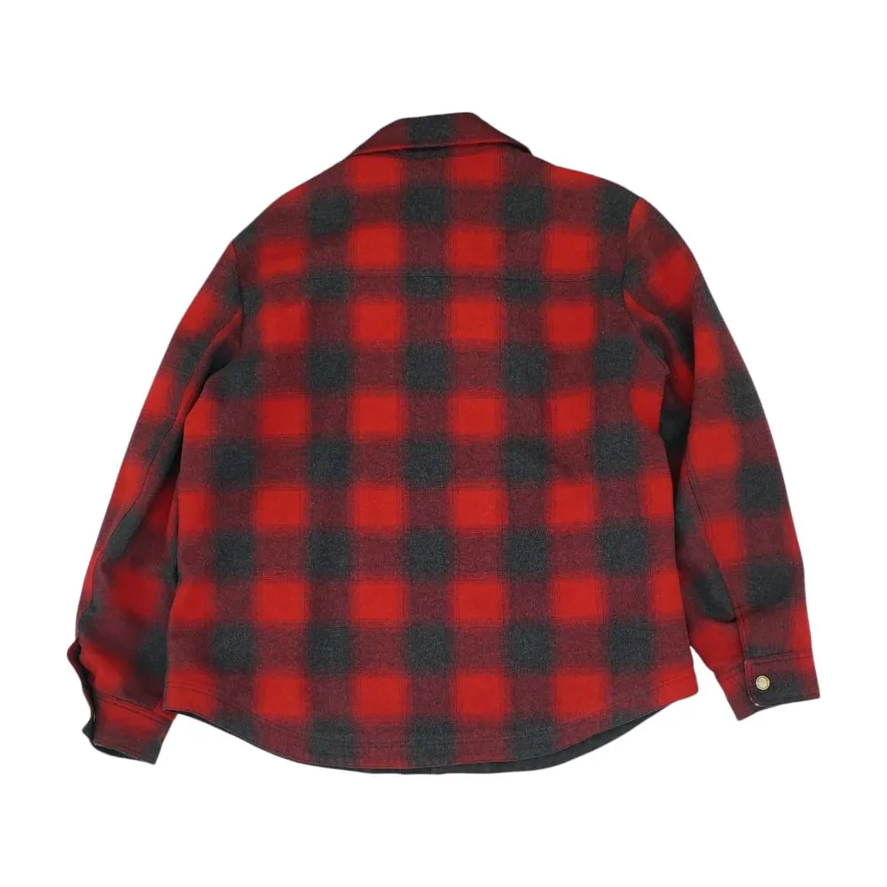 Red Plaid Coat
