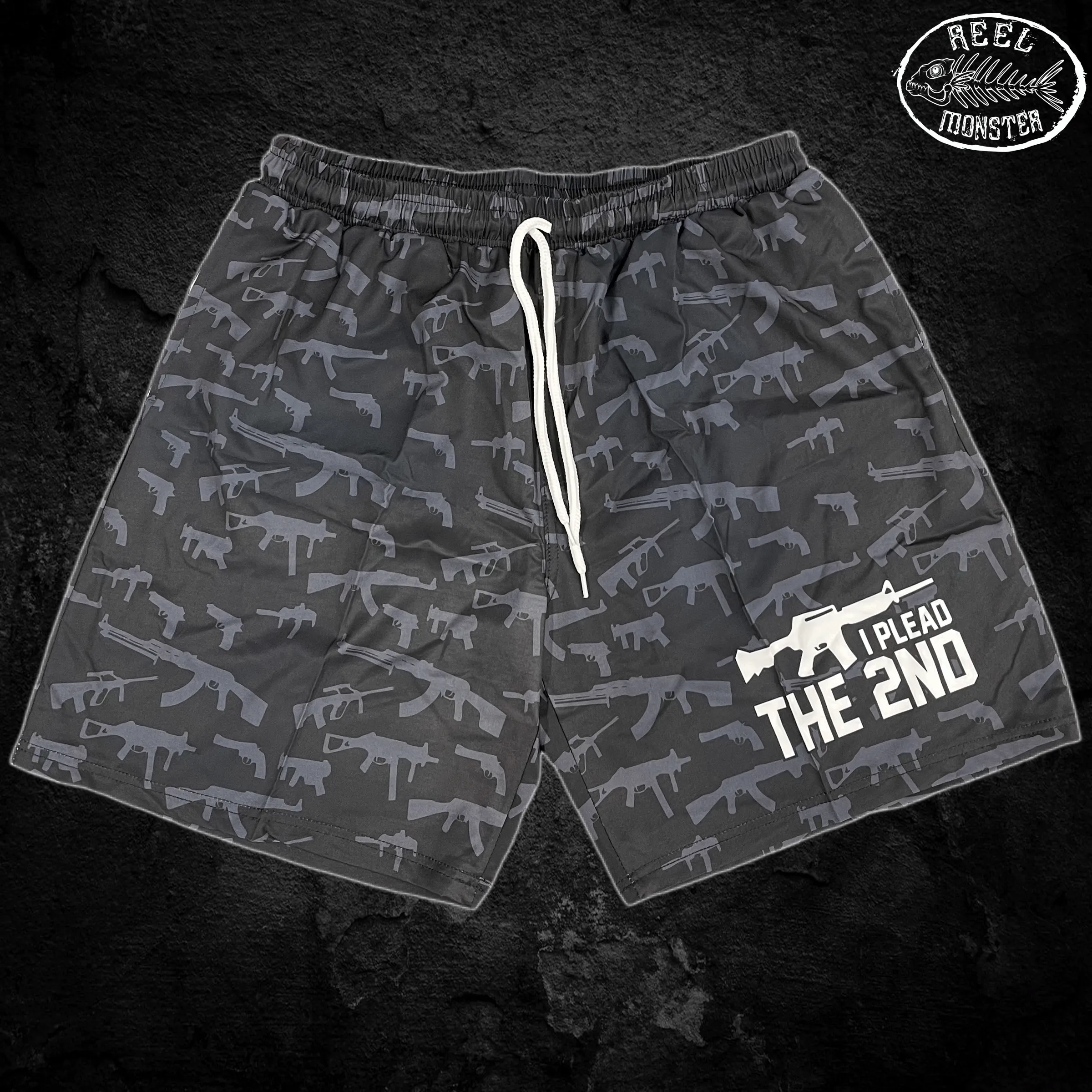 Reel Monster© I Plead The 2nd Board Shorts