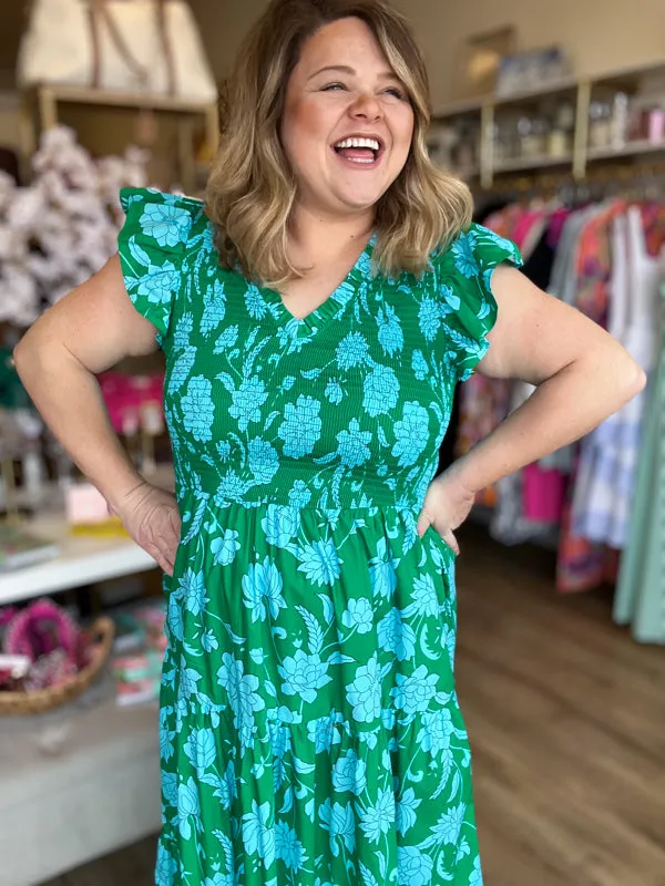 RESTOCKED! "Peace & Purity" Plus-Size Lily Maxi Dress