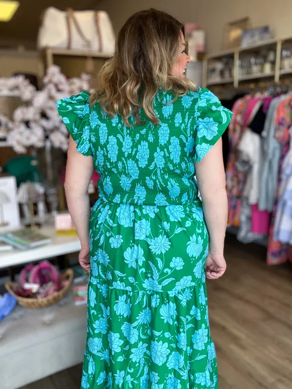RESTOCKED! "Peace & Purity" Plus-Size Lily Maxi Dress