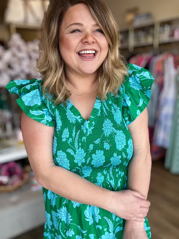 RESTOCKED! "Peace & Purity" Plus-Size Lily Maxi Dress