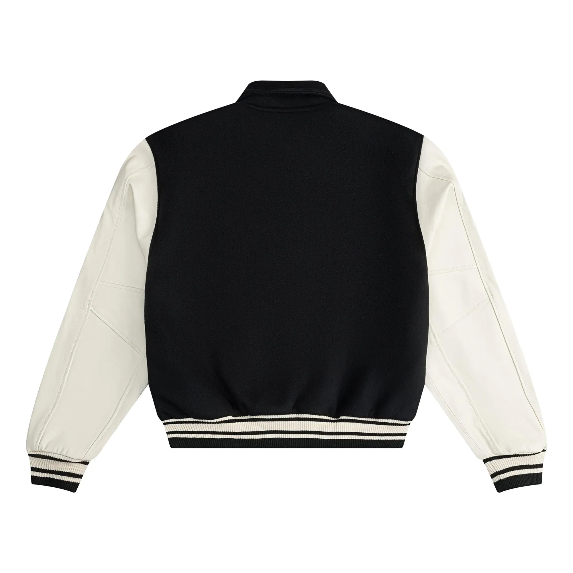 Rhude Collegiate Jacket 'Black/Cream'
