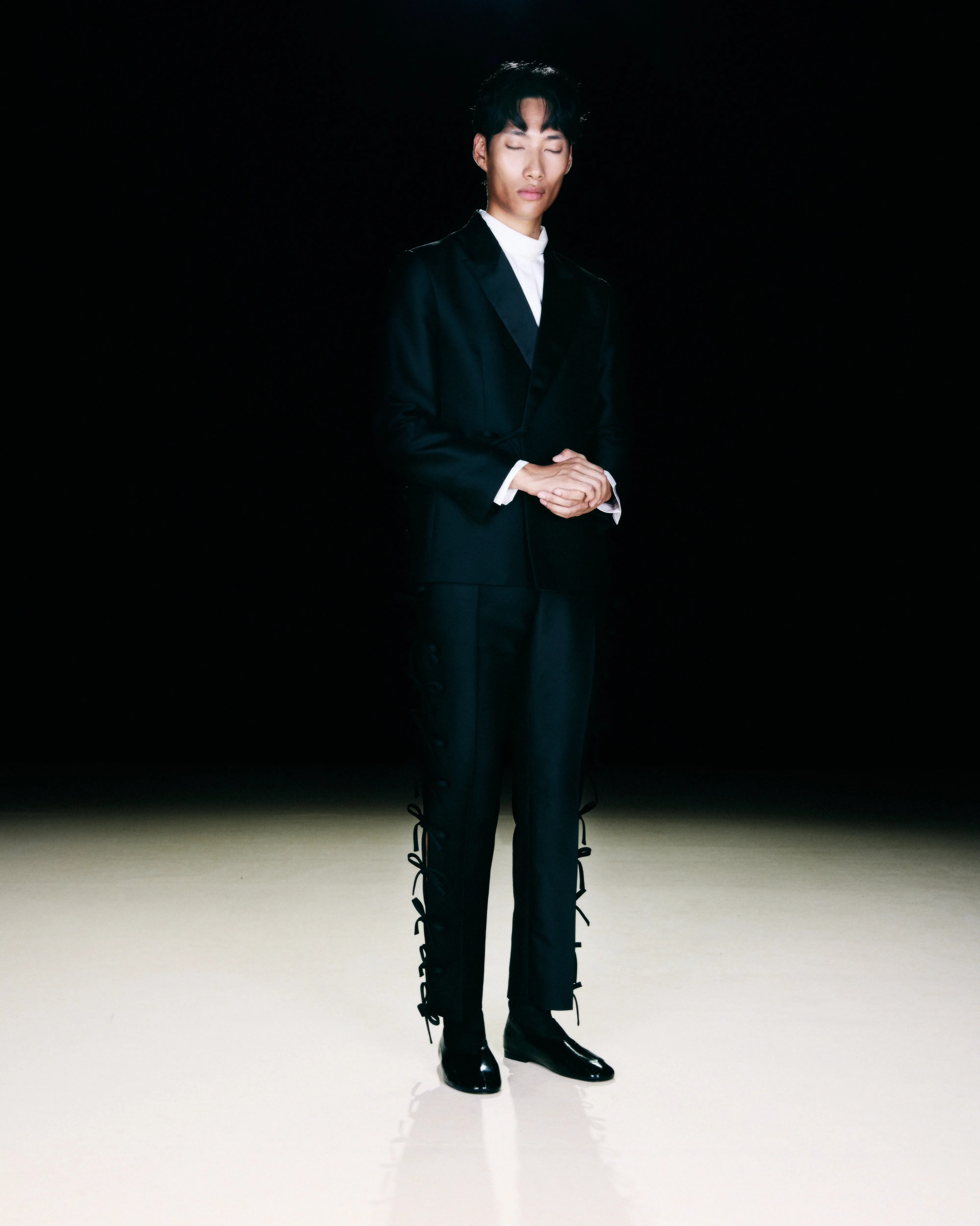 Ribbon Tuxedo Jacket