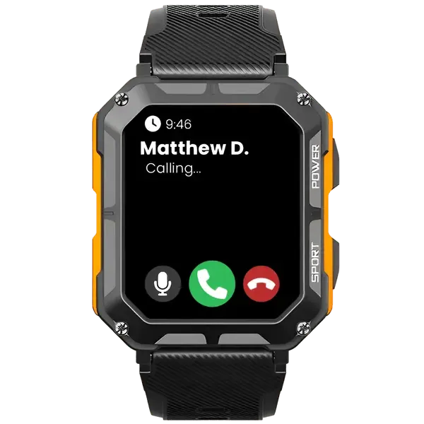 Robuste Smartwatch mit Herzfrequenzmesser & Schrittzähler - EnduranceX