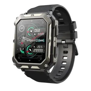 Robuste Smartwatch mit Herzfrequenzmesser & Schrittzähler - EnduranceX