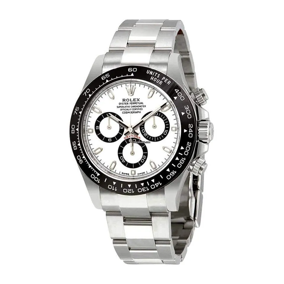 Rolex Daytona Ceramic Bezel White Dial 116500LN New 2022 