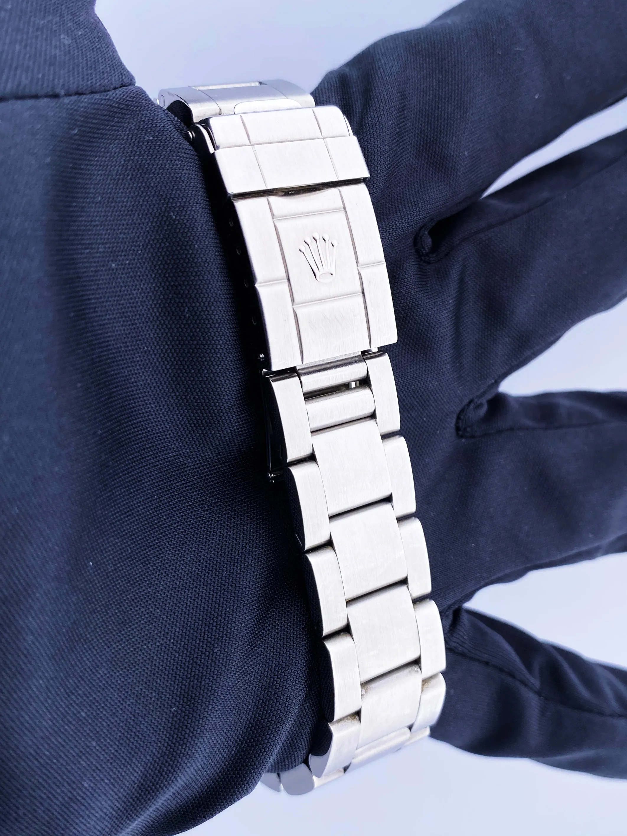 Rolex Explorer II 16570 Engraved Rehaut Mens Watch