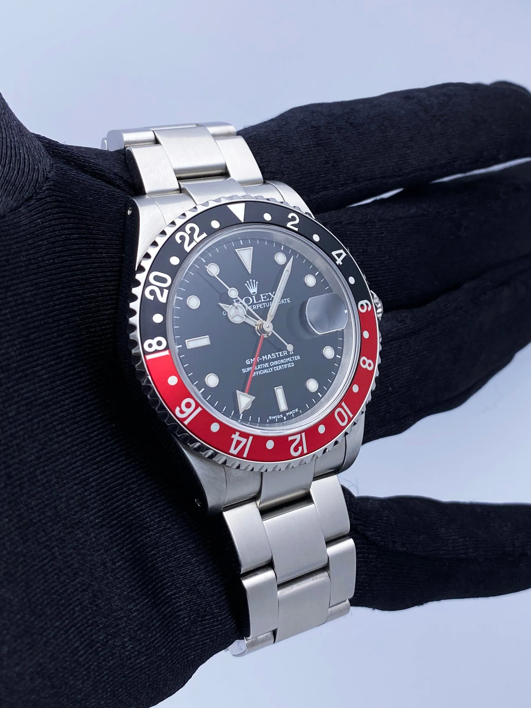Rolex GMT-Master II 16710 "Coke" Mens Watch
