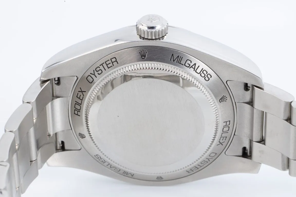 Rolex Milgauss 116400 Stainless Steel 40mm Men's Watch (2012)