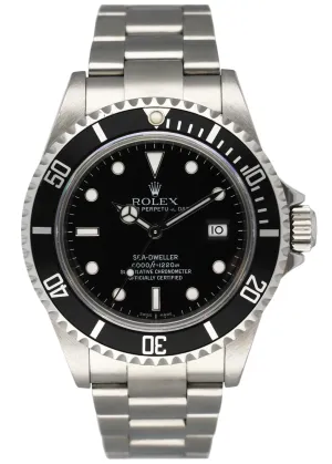 Rolex Oyster Perpetual Sea-Dweller 16600 Mens Watch
