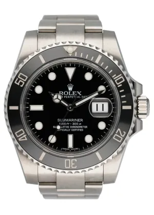 Rolex Submariner Date 116610LN Mens Watch Box Papers