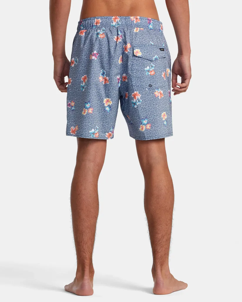RVCA Barnes Elastic Waist Boardshorts 17"