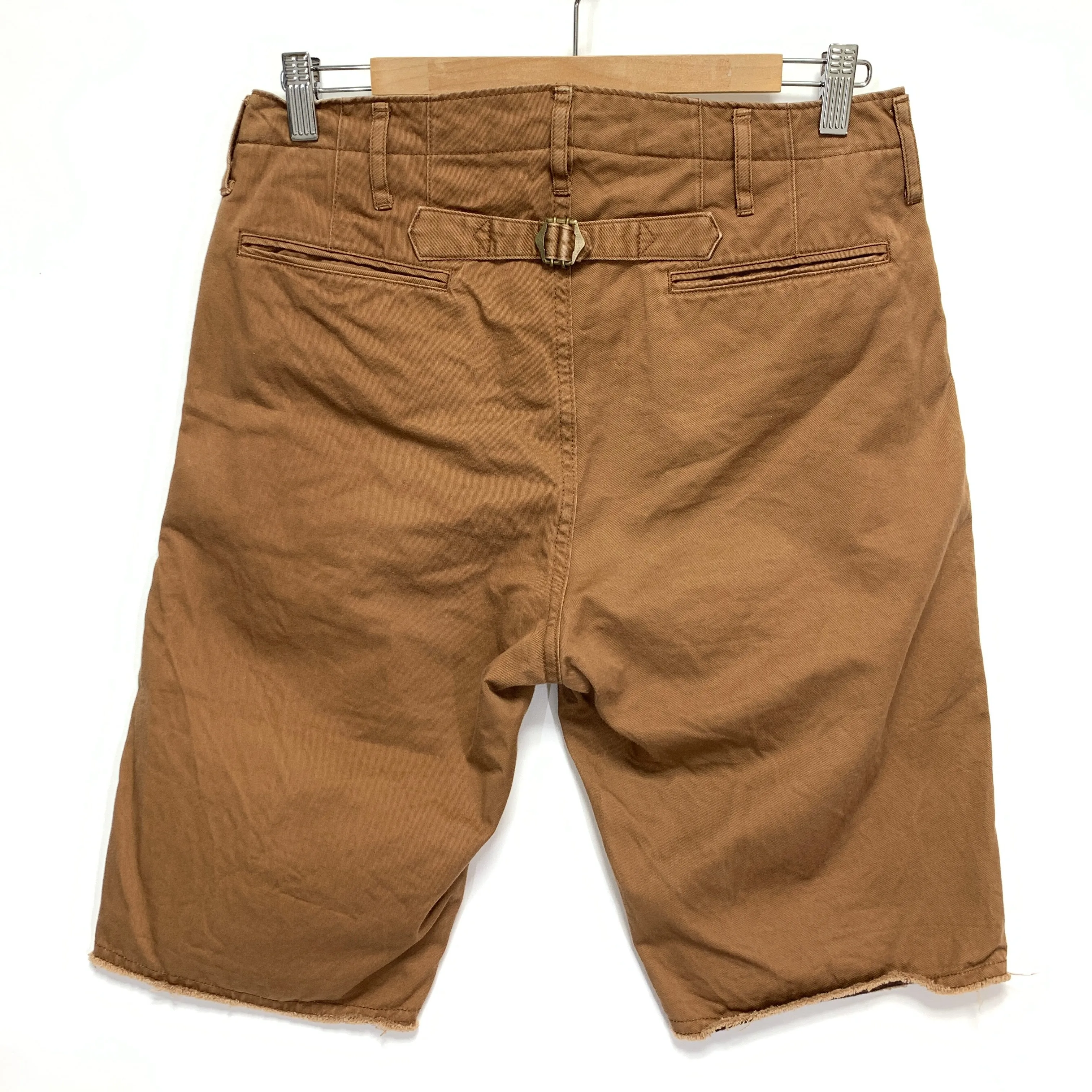[S] Visvim 13SS Cut Off Chino Shorts Brown