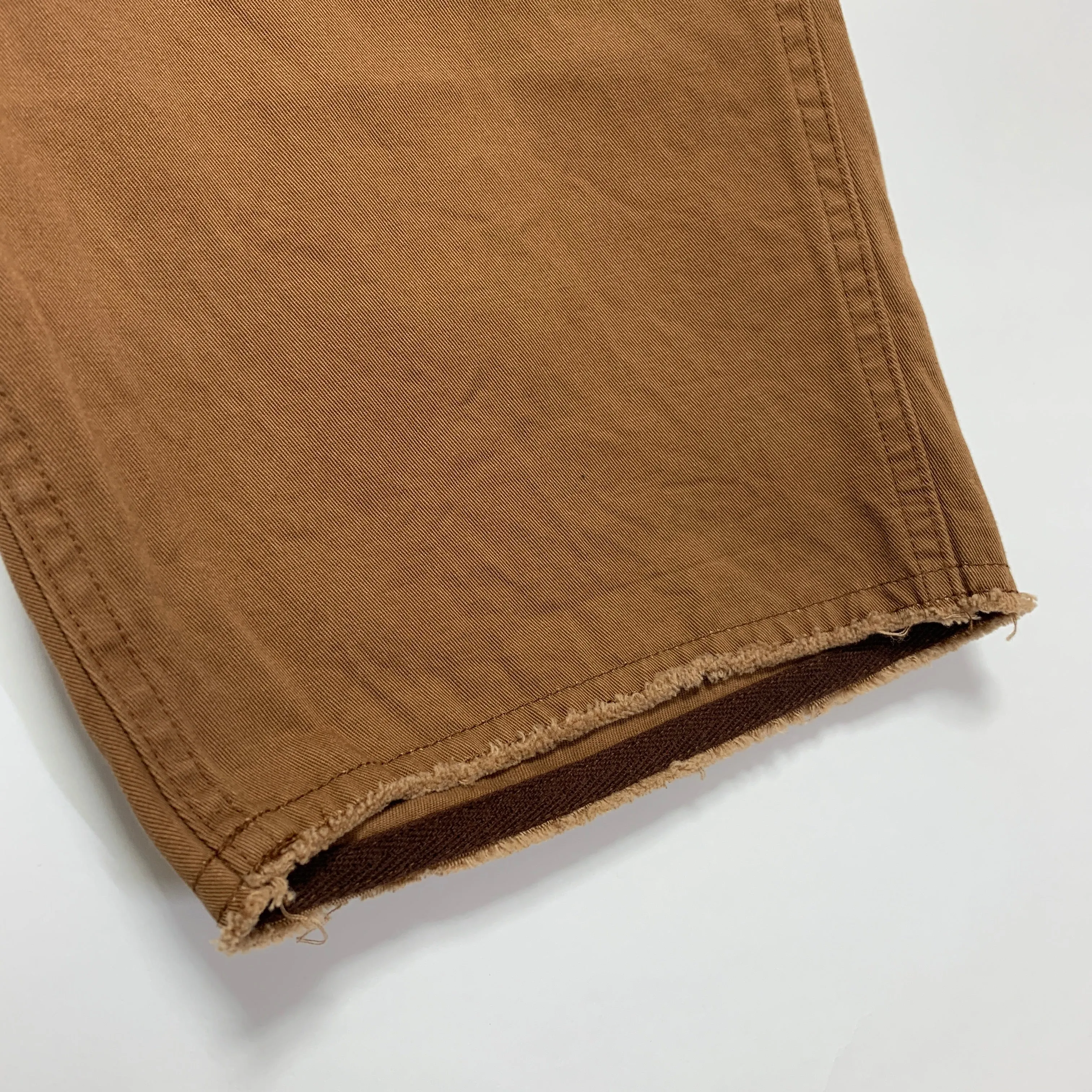 [S] Visvim 13SS Cut Off Chino Shorts Brown