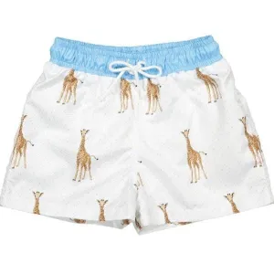 SAL & PIMENTA BOYS GIRAFFE SWIM SHORTS